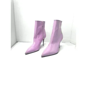 Christian Louboutin Kate Booty 85 Patent Leather Ankle Boots Pinkador EU 38 thumbnail 10