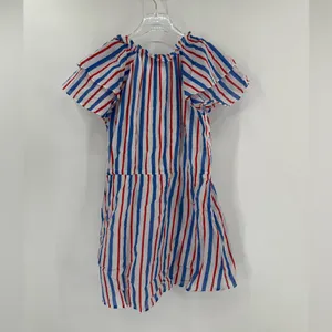 Olivia James the‎ Label blue and red striped dress size small thumbnail 2