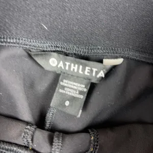 Athleta Sculptek Stellar Tight Leggings Womens 0 Black High Rise Ankle thumbnail 4