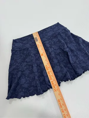OFFLINE By Aerie Treat Yourself Skort Size M Color Navy thumbnail 4