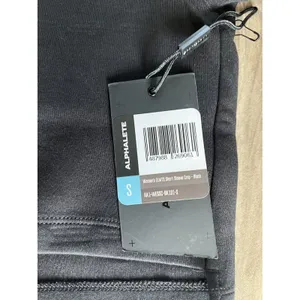 Alphalete Woman’s ELMTS Short SLEEVE Crop Size Small, Black thumbnail 6