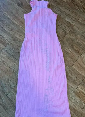 Pink Sleeveless Dress thumbnail 2