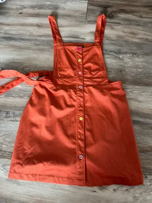 SheIn Corduroy Overall Dress thumbnail 1