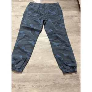 Sundry Womens Camo Jean Jogger Blue Gray Pants Size 28 A4-0004 thumbnail 5