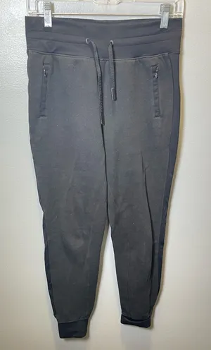 Lululemon Get Going Joggers Women’s Black Gray Zip Pockets Sweat‎ Pants Size 4 thumbnail 1
