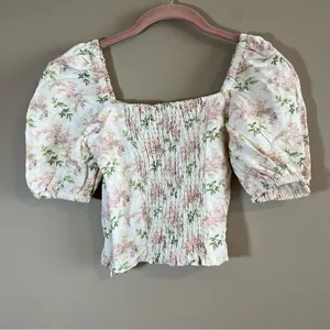 ✨‎ & Other Stories Women’s White Linen Blend Floral 0 thumbnail 8