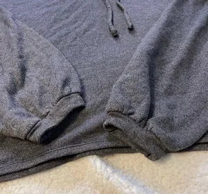 Free People Movement Work It Out Gray Hoodie NWT thumbnail 2