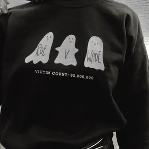 Gildan Roe V Wade ghost crewneck thumbnail 4