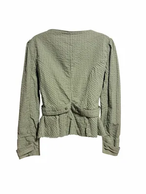 Free People Long Sleeve Darcy Jacket Size Small Maine Green thumbnail 8