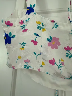 For Love & Lemons Floral Crop Top thumbnail 3