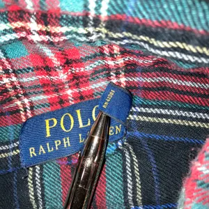 Polo Ralph Lauren Brushed Twill Ballet Sleep Shirt Women Small Plaid Crest‎ Logo thumbnail 10
