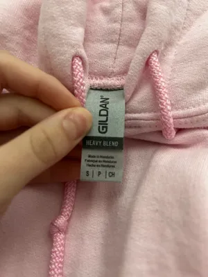 Gildan Pink Hoodie thumbnail 3