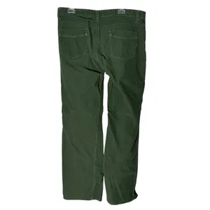 GAP Green Corduroy Pants Low Rise Boot Cut Women's Size 14 thumbnail 4