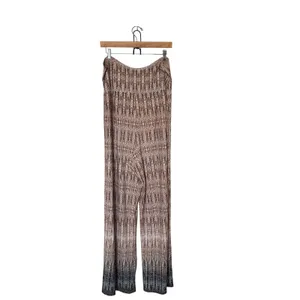 Cato Woman Size 18/20 High Rise Wide Leg Geometric 70s Retro Boho Chic Pants thumbnail 2