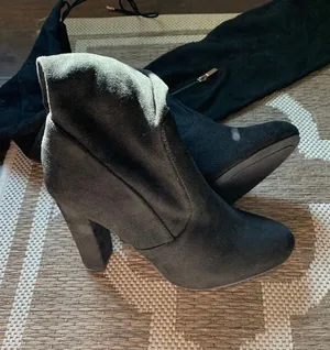 Bamboo Black knee high boots thumbnail 4