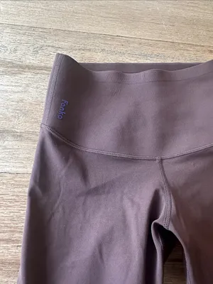 Fanka Body Sculpt 7/8‎ Leggings 2.0 Reversible Wear High Rise Compression Brown thumbnail 5