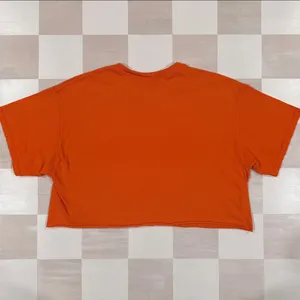Gildan vintage 90s reese’s peanut butter cups cropped graphic tee orange thumbnail 8