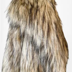 Nakd Fashion Brown Faux Fur Teddy Coat Jacket Size S thumbnail 8
