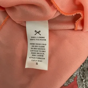 Everly Women Dress Paisley Print Orange Brown Sleeveless Shift Small thumbnail 4
