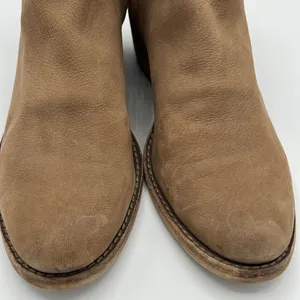 Dolce Vita Leather Ankle Booties Sz‎ 8 A21 Tan thumbnail 6