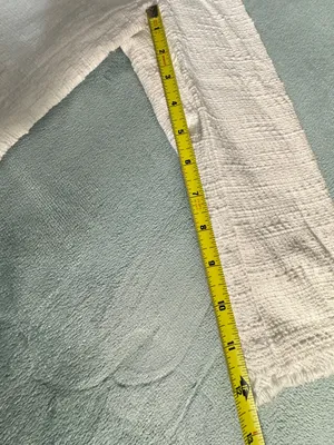 Ann Taylor White Textured Open-Front Jacket thumbnail 10