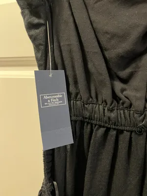 Abercrombie Black Maxi Dress thumbnail 3