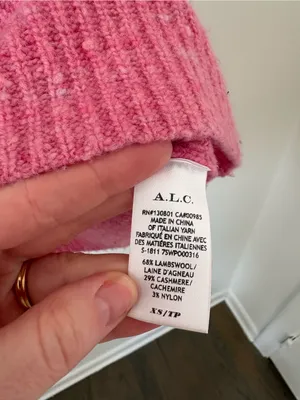 A.L.C. Georgina‎ Colorblock Sweater XS thumbnail 5