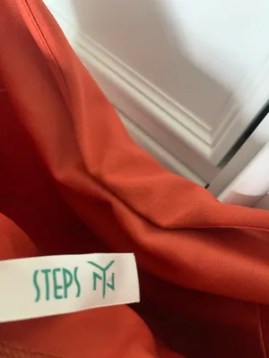 Orange Mini Dress Size M thumbnail 4