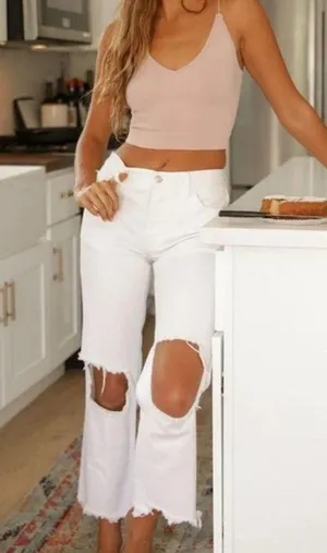 We The Free white Jeans  thumbnail 1