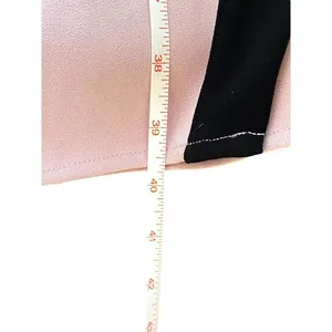 Misslook Pink Shift Dress size 10 Wrap Lined MIDI Business‎ Retro thumbnail 7