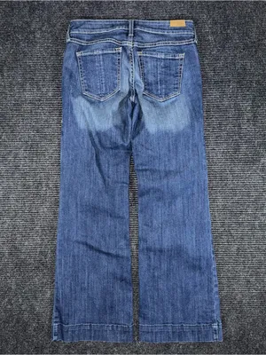 Ariat Trouser Mid Rise Stretch Lucy Wide Leg Jeans 28 SHORT 10028925 Western EUC thumbnail 2
