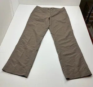 The North Face‎ Nylon Convertible Pant Womens 10 Regular Brown Green Hiking Pant thumbnail 1