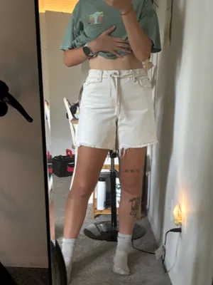 BDG White Jorts Shorts  thumbnail 7