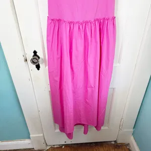 A New Day Midi Sleeveless Ballet Dress NEW Ribbed Top Ruffle Waistline Size L thumbnail 4