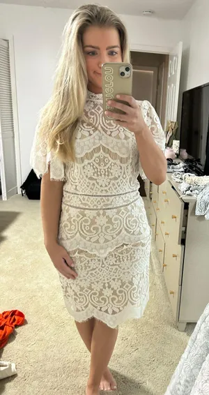 White Dress thumbnail 1