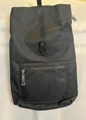 Alfani black backpack with front pocket, one size #backpack #minimalist. #165 thumbnail 1