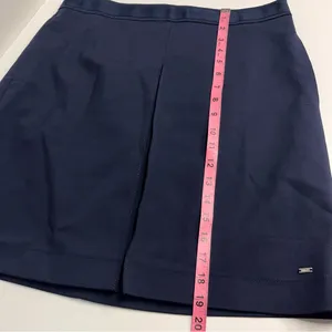 NWT 2016 Tommy Hilfiger‎ skirt pockets lined pleated front cotton blend size 8 thumbnail 8
