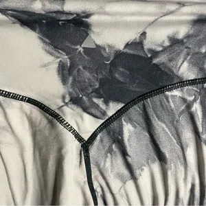Balance Athletica Vitality Leggings Tie Dye Marble White Gray Logo- Size Small thumbnail 8