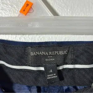 Banana Republic‎ Women Sloan Dark Blue Ankle Pants size 4 thumbnail 3