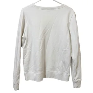 J Crew Women Size Medium Bonjour Sweatshirt Long Sleeve Rainbow Colorful‎ Preppy thumbnail 2