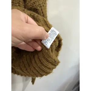 OFFLINE by Aerie Women Brown Chunky Knit Hooded Sweater Size M 9798599940 thumbnail 7