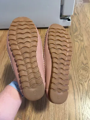 Brand New Mauve Leather Loafer Flats thumbnail 5