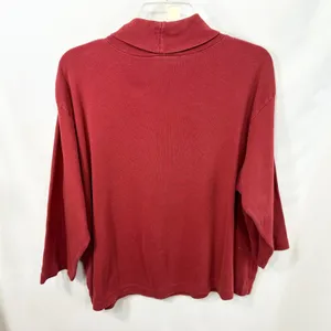 VTG Disney Store Winnie the Pooh‎ XXL Top Christmas Holiday Red Turtleneck 1665 thumbnail 5
