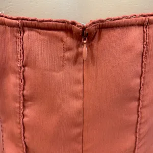 ASOS Orange Maxi Dress with Ruched Skirt Size 6 thumbnail 13