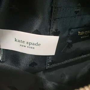 Kate Spade Dawn Nylon Pink Belt Bag Waist Fanny Pack rose color black gold trim thumbnail 6