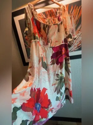 Maeve Anthropologie floral midi dress thumbnail 4