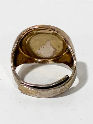Vintage Miami Dolphins Silver Tone Adjustable Ring NFL thumbnail 2
