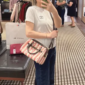 coach Rowan Satchel Bag With Stripe Star Print 2866 thumbnail 7