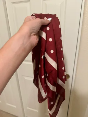 Showpo Polkadot Red Scarf thumbnail 2