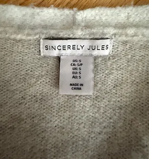 Sincerely Jules Button Front Sweater thumbnail 2